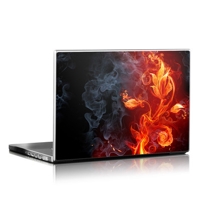 Picture of DecalGirl LS-FLWRFIRE DecalGirl Laptop Skin - Flower Of Fire