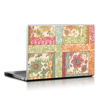 Picture of DecalGirl LS-IKATF DecalGirl Laptop Skin - Ikat Floral