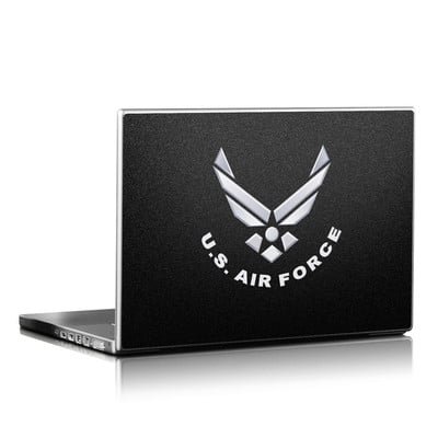 Picture of DecalGirl LS-USAF-BLK DecalGirl Laptop Skin - USAF Black