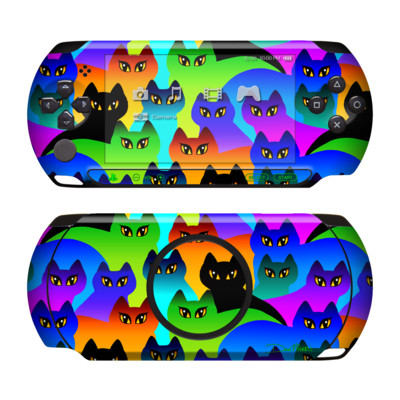 Picture of DecalGirl SPPS-RCATS DecalGirl Sony PSP Street Skin - Rainbow Cats
