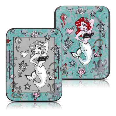 Picture of DecalGirl BNNT-MOLMERM DecalGirl Barnes and Noble Nook Touch Skin - Molly Mermaid