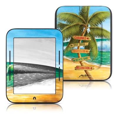 Picture of DecalGirl BNNT-PALMSIGNS DecalGirl Barnes and Noble Nook Touch Skin - Palm Signs