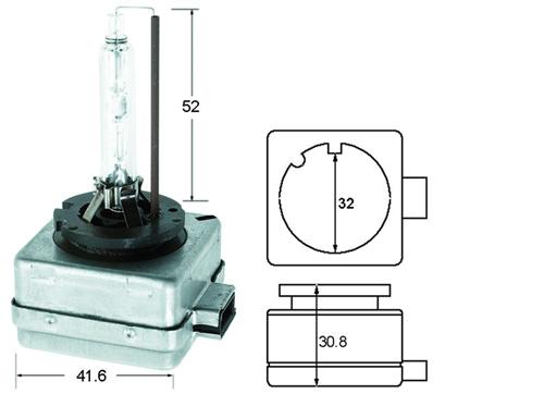 H83074001 Capsule D1S 12V 35W