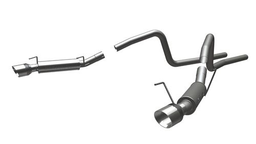 EXHAUST 16571 SYS C-B 10 Mustang GT 2.5'' Magpack
