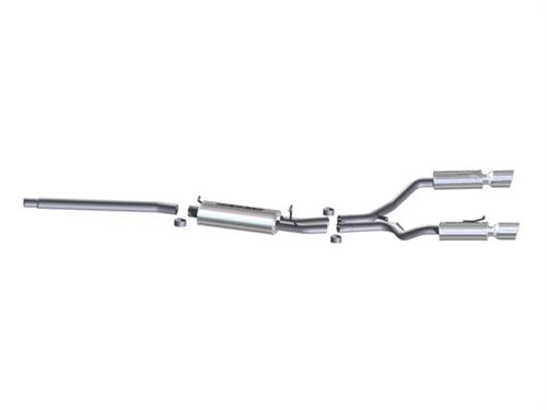 EXHAUST 16680 Sys C-B 06 Audi A4 2.0T FWD