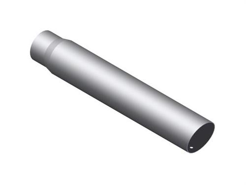 Exhaust Tip - Stainless Steel - 3in.x18in. - 15 Degree Angle - Durable Design