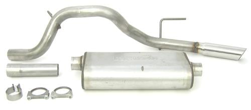 Cat-Back Exhaust System - Stainless Steel - 07-09 Jeep Liberty - High Performance