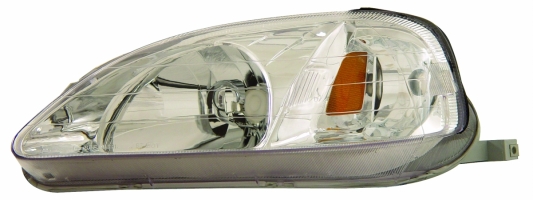 Picture of Anzo 121179 Chrome W-Amber Reflectors