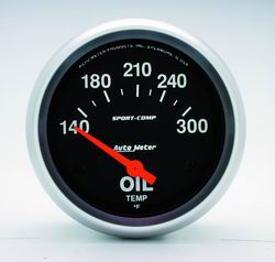 Oil Temp 140-300F