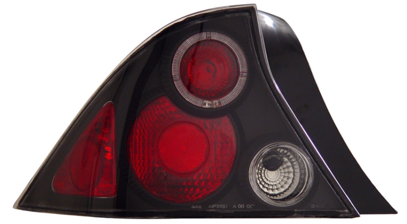 Picture of Anzo 221046 Taillights W-Halo Black
