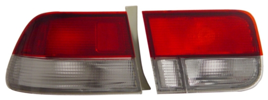 Picture of Anzo 221147 Taillights Red-Clear