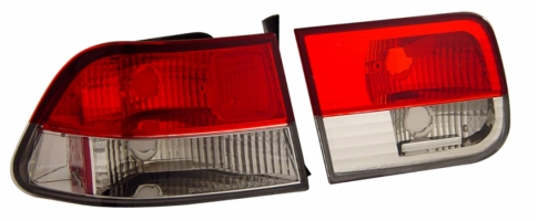 Picture of Anzo 221222 Taillights Red-Clear