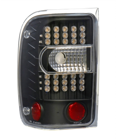 Picture of Anzo 311107 Led Taillights Black