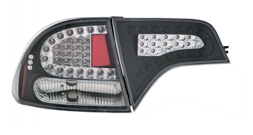 Picture of Anzo 321152 Led Taillights Black