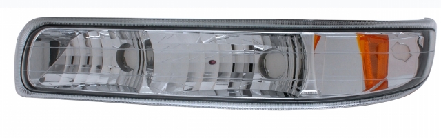 511064 Parking Signal Lights- Chrome Euro Amber
