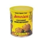 Picture of Jennies Macaroons 22847 Jennies Coconut Macaroon Cnstr Gluten Free - 12x8 Oz