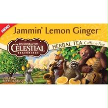 Picture of Celestial Seasonings B23253 Celestial Seasonings Jammin Lemon Ginger Herbal Tea -6x20 Bag