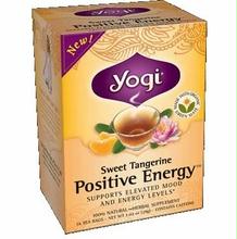 Picture of Yogi Teas B23992 Yogi Teas Sweet Tangerine Positive Energy Tea -6x16 Bag