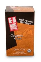 Picture of Equal Exchange B53265 Equal Exchange Black  Chai -6x20 Bag
