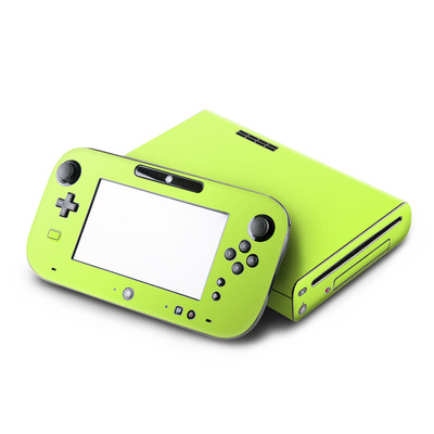 DecalGirl WIIU-SS-LIM DecalGirl Nintendo Wii U Skin - Solid State Lime -  Decal Girl