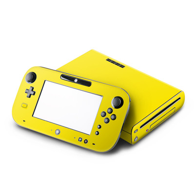 DecalGirl WIIU-SS-YEL DecalGirl Nintendo Wii U Skin - Solid State Yellow -  Decal Girl