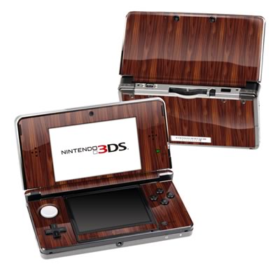 DecalGirl N3DS-DKROSEWOOD DecalGirl Nintendo 3DS Skin - Dark Rosewood -  Decal Girl