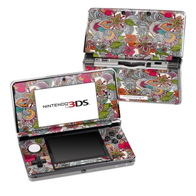 DecalGirl N3DS-DOODLESCLR DecalGirl Nintendo 3DS Skin - Doodles Color -  Decal Girl