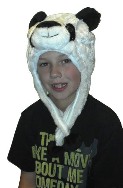 Kids Panda Hat Head Wear