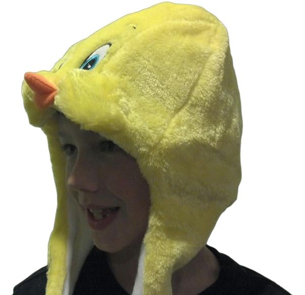 Picture of IWGAC 0126-10K-TWEETY Plush Animal Kids Tweety Hat