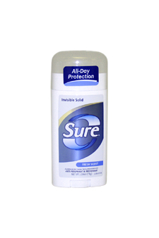Picture of Sure U-BB-1467 Invisible Solid Fresh Scent AntiPerspirant Deodorant - 2.6 oz - Deodorant Stick