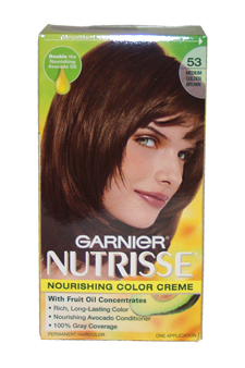 Picture of Garnier U-HC-1975 Nutrisse Nourishing Color Creme No.53 Medium Golden Brown - 1 Application - Hair Color