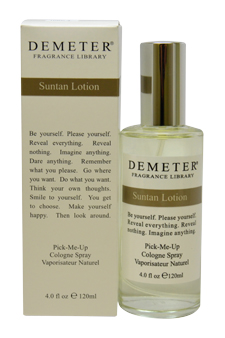 Suntan Lotion  4 oz  Cologne Spray