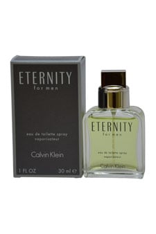 Eternity  1 oz  EDT Cologne  Spray