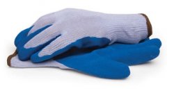 Picture of BlackCanyon Outfitters 30500-L2P Latex Coated Palm &amp; Fingertips Gloves with Elastic Knit Wrist Large