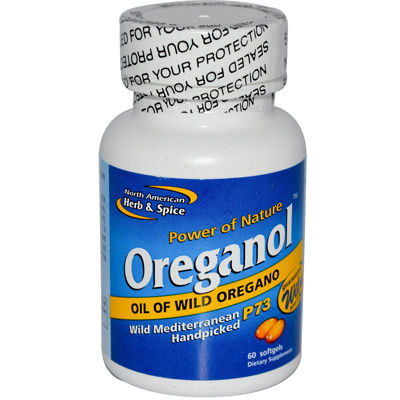 Picture of North American Herb & Spice 0108795 Oreganol Oil of Wild Oregano - 60 Gelatin Capsules