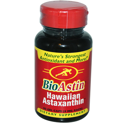 Picture of Nutrex Hawaii 0138933 BioAstin Natural Astaxanthin - 4 mg - 60 Gelatin Capsules