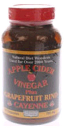 Picture of Only Natural 0526178 Apple Cider Vinegar Plus GrapeFruit Rind and Cayenne - 500 mg - 90 Capsules