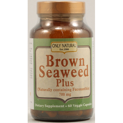 Picture of Only Natural 1096973 Brown Seaweed Plus - 700 mg - 60 Vegetarian Capsules
