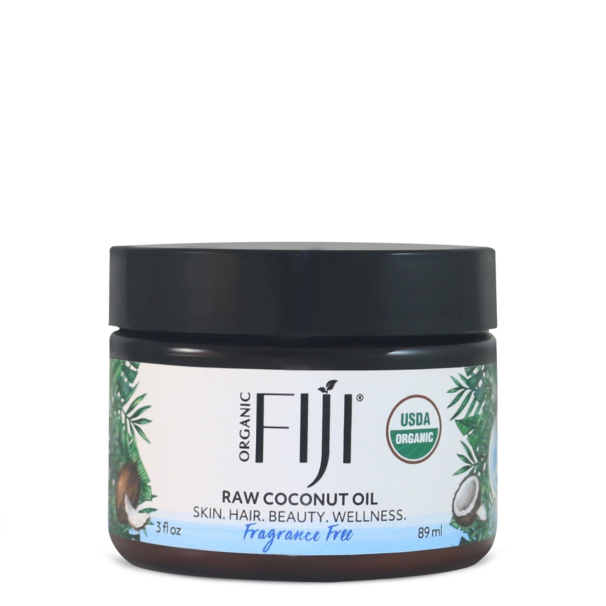 Picture of Organic Fiji 0719534 Virgin Coconut Oil Fragrance Free - 3 oz