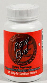 Picture of Ultra Glandulars 0439091 Raw Eye - 60 Tablets
