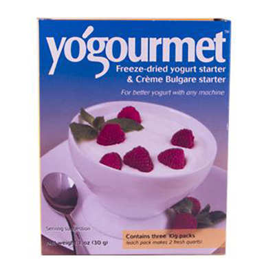 Picture of Yogourmet 0634501 Freeze-Dried Yogurt Starter &amp; Creme Bulgare Starter  1 oz - 30 g - 1 oz