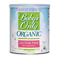 Picture of Babys Only Organic 0837476 Toddler Formula- Organic Lactose Free- Iron Fortified- 12.7 oz - 360 g - Case of 6 - 12.7 oz