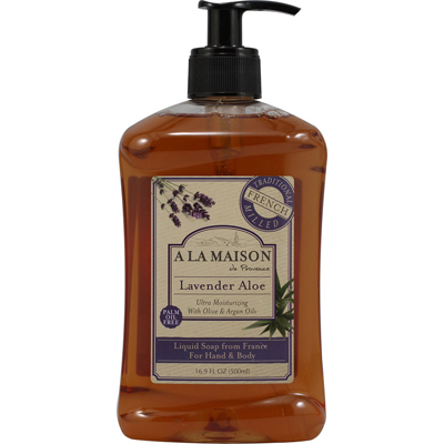 Picture of A La Maison 0702852 French Liquid Soap Lavender Aloe - 16.9 fl oz