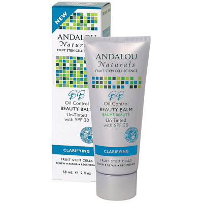 Picture of Andalou Naturals 1162775 Clarifying Oil Control Beauty Balm Un-Tinted with SPF30 - 2 fl oz