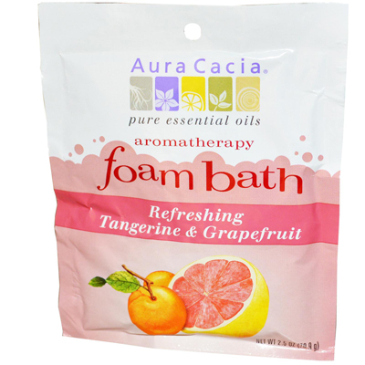 Picture of AURA(tm) Cacia 0682419 Foam Bath Refeshing Tangerine and Grapefruit - 2.5 oz