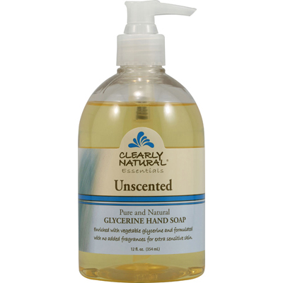 Picture of Clearly Natural 0855015 Pure and Natural Glycerine Hand Soap Unscented - 12 fl oz