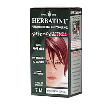 Picture of Herbatint 0226878 Permanent Herbal Haircolour Gel 7M Mahogany Blonde - 135 mL