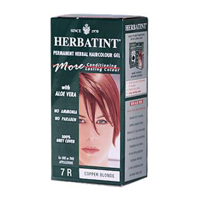 Picture of Herbatint 0226928 Permanent Herbal Haircolour Gel 7R Copper Blonde - 135 mL