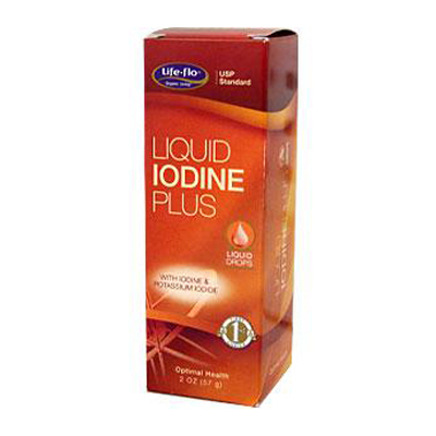 Picture of Life Flo 0596254 Health Care Liquid Iodine Plus - 2 fl oz