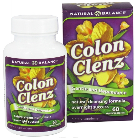 Picture of Natural Balance 0689828 Colon Clenz - 60 Vegetable Capsules
